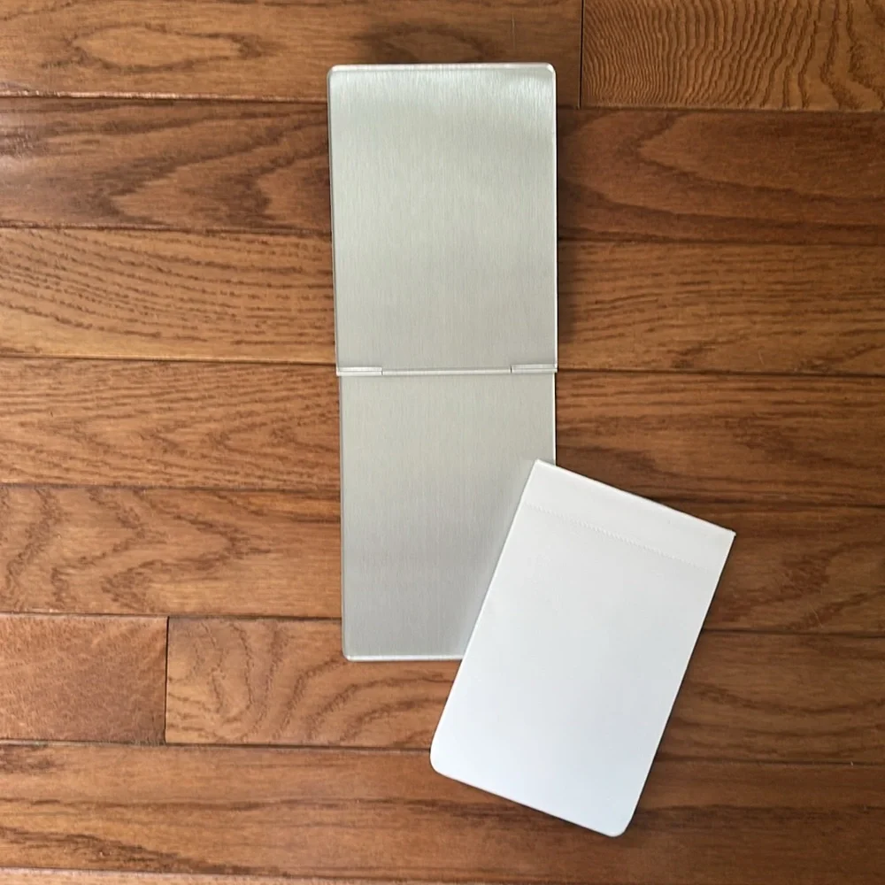 🏛️Silver Notepad with Alpha Chi Omega Design sorority Panhellenic college